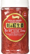Shirakiku Pickled Ginger Kizami Shoga 12 Oz (Pack Of 4 Bottles) - £77.39 GBP