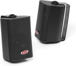 BOSS Audio Systems MR4.3B 200 Watt Per Pair, 4 Inch, Full Range, 3 Way Weatherp - £50.75 GBP