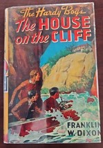 Hardy Boys no.2 House on the Cliff 1957 Print hcdj Franklin W. Dixon 2nd art dj - £9.25 GBP