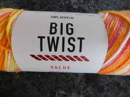 Big Twist Value Warm Brights  Dye Lot 450163 - £4.70 GBP