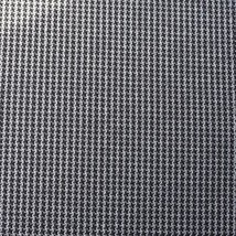Vintage 1970&#39;s Gray White Cotton Polyester Blend Fabric 60&quot;x112&quot; - £112.56 GBP