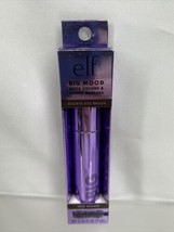 e.l.f. Deep Brown  Big Mood Mega Volume &amp; Lifting Mascara Hourglass  Brush 82342 - £4.17 GBP