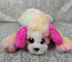 Ty Yodels Saint Bernard Dog Puppy Rainbow Pink Pastel Boo 22&quot; Plush Stuf... - $49.99