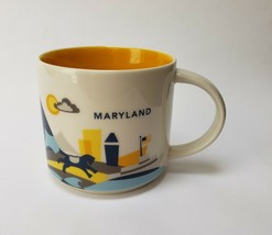 Starbucks Coffee Maryland Mug Cup You Are Here Collection 2016 14 fl oz - £23.70 GBP