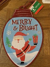 Christmas House Decor Merry And Bright - $15.89