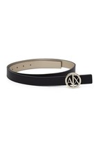 Armani Exchange Women Belt - 32 Gold Elegant Designer Fashion 2025 Colle... - $1,423.20 MXN