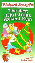 Richard Scarry&#39;s The Best Christmas Present Ever [VHS Tape] - £15.57 GBP