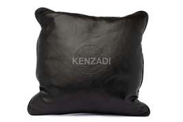 Moroccan Leather Pillow, Black traditional Throw Pillow Case by Kenzadi - £55.62 GBP