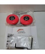 Zoomer Inline Scooter Replacement Wheel Set with Instructions &amp; Wrenches - $4.85
