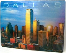 Dallas Texas Skyline Montage 3D Postcard - $6.99
