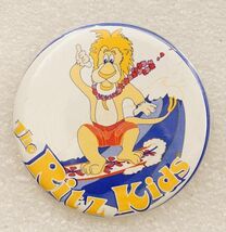 Vintage Pinback Button Ritz Carlton Hotel Advertising Ritz Kids Hawaii S... - $9.89