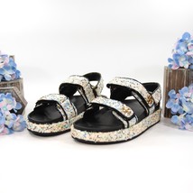 Tory Burch Kira Multi Iridescent Sequins Sport Sandals Flats 9 NIB - €193,06 EUR