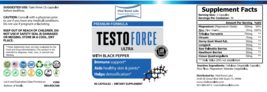 Testo Force Ultra  - 90 Capsules - Vital Boost Labs  - £35.02 GBP