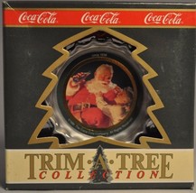 Coke  Trim A Tree Collection Ornament  Santa and Boy  Coca-Cola - £10.90 GBP