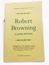 (First Published) Robert Browning by John Bryson 1959 - £14.26 GBP