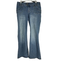 Fashion Bug Women&#39;s Denim Jeans Size 16W Average Blue - £14.66 GBP