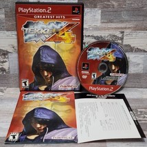 Tekken 4 Greatest Hits (Sony PlayStation 2, PS2, 2002) CIB Manual Registration  - $17.81