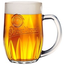 Pilsener Urquell Czech Beer Glass Seidel, Brewery Sign, Coasters &amp; Opener in Box - £31.65 GBP