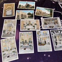 Lot Of 11 Vintage Postcards Franciscan Monastery Washington DC Inside Outside - £6.09 GBP