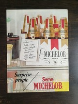 Vintage 1971 Michelob Beer Full Page Original Color Ad 823 - £5.53 GBP