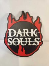 Dark Souls Darksign Ornament  Classic Logo in Flames, Keychain, Shelf or... - $9.99