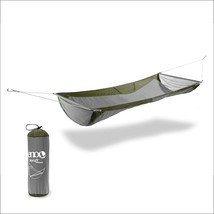 Skyloft Hammock With Flat And Recline Mode From Eagles Nest, In Olive/Grey. - £135.99 GBP