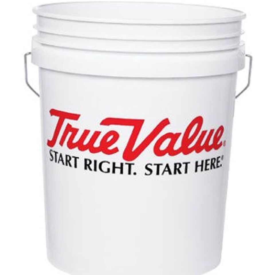 LEAKTITE 5GLSKD-TV 5-Gallon lon White Plastic Pail - $25.99