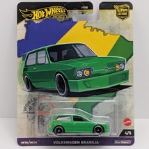 Hot Wheels Premium Volkswagen Brasilia World Tour Green 1:64 FPY86-961A ... - $10.24