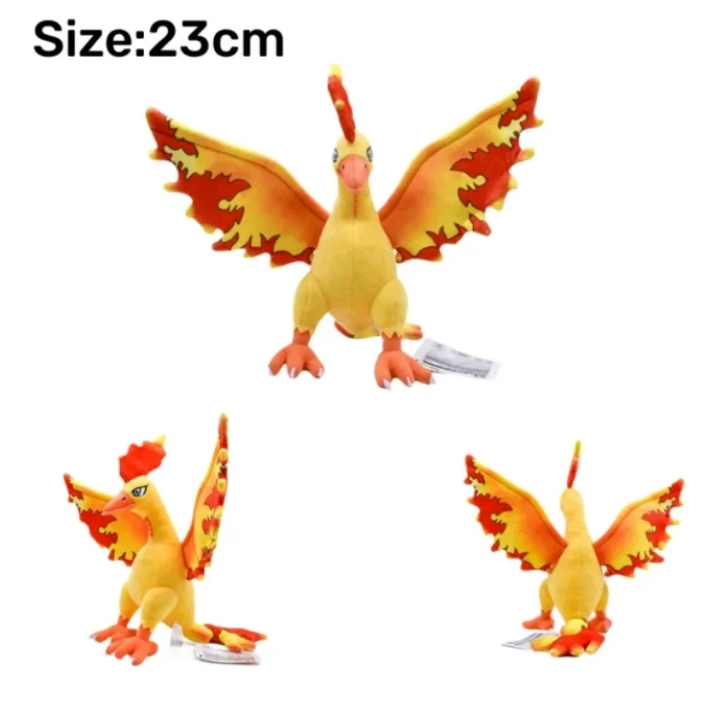 Moltres Huggable &amp; Cute! Legendary Pokemon plush toys - $22.79