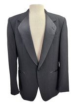 Neil Allyn Formal Collection 100% Wool Black Tuxedo 40R Men&#39;s Med Suit Coat - £8.54 GBP