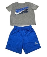 Nike Youth Toddler Outfit, Shirt 2t- Shorts 2-3 Years (lot96) - £18.22 GBP