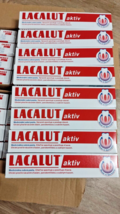 Lacalut Aktiv Toothpaste for Sensitive Teeth - 75ml x 8 (Made in Germany) - £50.32 GBP