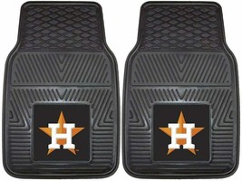 MLB Houston Astros Auto Front Floor Mats 1 Pair by Fanmats - £39.50 GBP