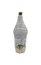 Decorative Bottles, Sculptural Fish Vase, Ceramic Bottles With Cork Stopper - £148.33 GBP