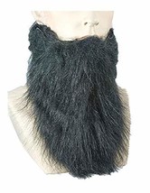 Lacey Wigs Beard Larger Grey Costume Facial Hair - £57.60 GBP