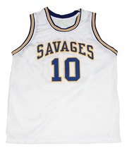 Dennis Rodman #10 Oklahoma Savages New Men Basketball Jersey White Any Size image 4