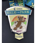 2017 Disneyland CHOC Walk in the Park Medallion w/ Ribbon Lanyard 3.5&quot; x... - $13.99