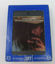 Jim Croce Time in a Bottle Greatest Love Songs 8 Track Tape Vintage - $11.35