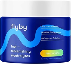 Flyby Fuel Electrolytes Lemon/Lime Powder Restore Energy Levels 50 servings KETO - £23.73 GBP
