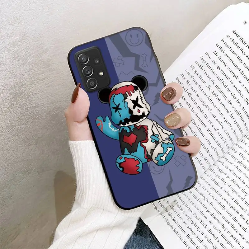 Sporting Fashion Luxury Cute Bear Phone Case For A Galaxy S10 S20 S21 Note10 20P - £23.90 GBP