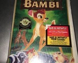 Neu Bambi Walt Disney Masterpiece VHS 55th Jubiläum Versiegelt #9505 Lim... - $41.22