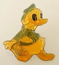 Vintage Walt Disney Donald Duck Cartoon Brooch Pin 1.25&quot; Tall - £14.89 GBP