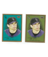 TODD HELTON (Colorado Rockies) 2003 TOPPS 205 BLUE &amp; GREEN CARDS #231 - £7.56 GBP