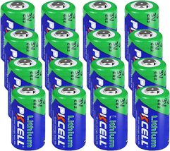 PKCELL CR2 Battery 850mAh 3V Lithium Photo Cameras 16 PCS - £11.98 GBP