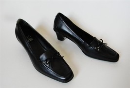 Mootsies Tootsies Pumps Shoes  Heels Black 7.5 M  Leather Upper 2&quot; Heel NEW - £23.55 GBP