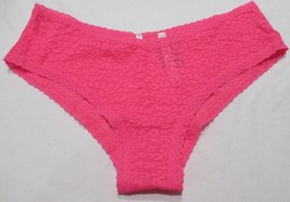 Pink by Victorias Secret Panty WEAR EVERYWHERE LACE/MESH CHEEKSTER Size ... - £11.79 GBP