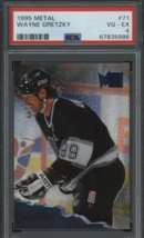 1995-96 Fleer Metal Hockey #71 Wayne Gretzky Kings HOF PSA 4 - £11.76 GBP