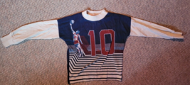 Boys Healthtex Shirt Size 7 Basketball Long Sleeve Casual Playtime Vintage - $14.99