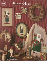 Sinterklaas Pattern Leaflet 9 Cross Stitch Duplicate Stitch Santa Cindy ... - $6.99