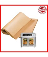Hygienic Extra Large Air Fryer Liners - 100 Parchment Sheets for Easy Co... - $330.21 MXN